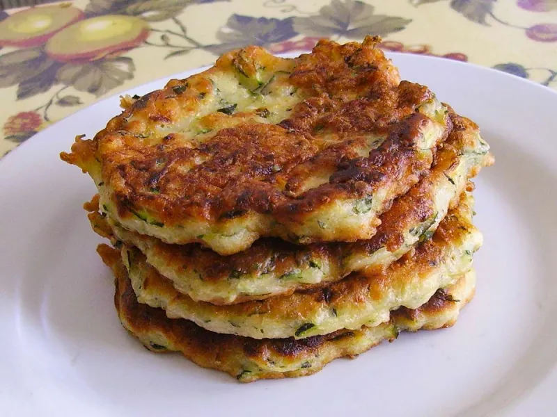 Receta de Buñuelos de calabacín italianos a la antigua usanza